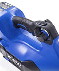Close-up handle view of Beastly 140 MPH 80V Cordless Leaf Blower with Brushless Motor 630 CFM Powerful Yet Quiet Bare Tool
