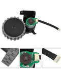 Universal Robot Vacuum Wheel Upgrade For ABIR X5 X6 X8 with circuit board detail, smooth steering, and differential drive