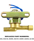 Water Solenoid Valve Replacement 4040 for Humidifiers 24V 2.3W 60Hz 125 PSI Blue, Aprilaire Compatible