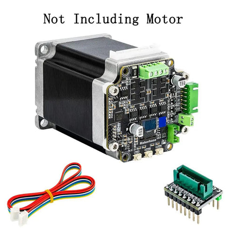 SERVO57C PCBA NEMA23 Closed Loop Stepper Motor Driver with encoder, cables, pin connectors, not including motor