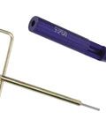 M3 Stainless Steel Wire Thread Insert Kit with purple breaking pin and wrench for metal thread repair