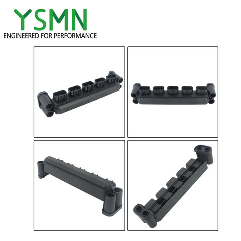 Hassle Free SmartCraft Junction Module Replacement For Mercruiser Outboards 5 Port Stackable Marine Electrical Panel with Triple Protective Covers