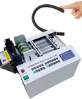 Automatic Heat Shrink Tube Cutting Machine With Digital Display Wire Stripper Cable Pipe Die Cutter precision cutting rubber tube