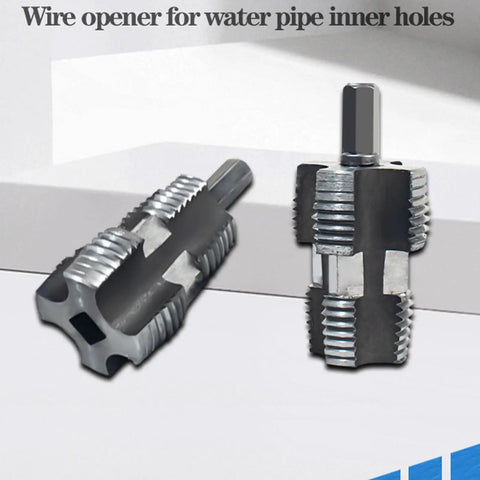 Heavy Duty Electric Drill Thread Tap And Die Set For PVC Water Pipe Repair wire opener for smooth internal threading