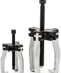 Heavy Duty Ratcheting Puller Set For Automotive Internal And External Pulls 2 And 5 Ton Converts To Two Or Three Leg Pullers Easy Jaw Connection And Quick Release Ideal For Pulley Removals And Gearbox Work featuring metal construction with adjustable legs