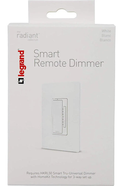 Smart Dimmer Switch Remote Accessory For Apple HomeKit Easy iOS Setup No Hub Needed Control Lights From Anywhere