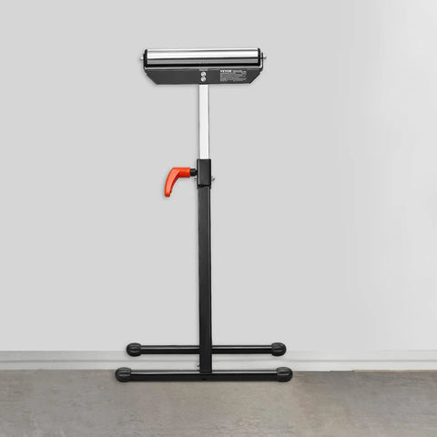 Built Like A Tank Heavy Duty Roller Stands Two Pack Adjustable Shop Supports with roller and support base.