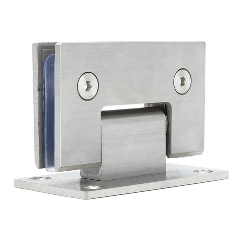 Stainless Steel Glass Door Hinges 90 Degree Frameless Shower Door Clamp Hardware For Bathroom Built Tough Rust Resistant
