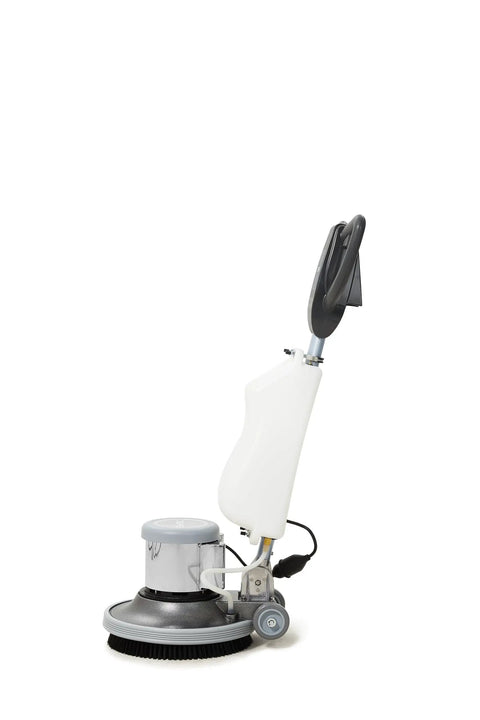 Heavy Duty 17 Inch Floor Buffer Polisher Machine Multi Functional Carpet Scrubber with solution tank and brushes.