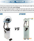 Comparison of Top Notch Electric Fuel Pump Replacement For 2004 2005 2006 Chevy Silverado 1500 Crew Cab 4.8L 5.3L GMC Sierra 1500 OE Fit versus others