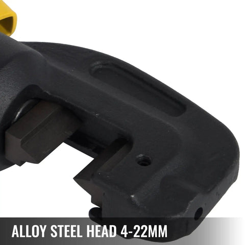 13 Ton Hydraulic Rebar Cutter, Boss Level Manual Steel Bolt Cutting Tool, 4-22mm Capacity, handheld alloy steel head