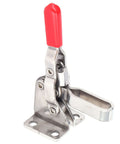 Heavy Duty Stainless Steel Toggle Clamp 60kg Holding Capacity Clamping Fixture With Ergonomic Handle For Machine Welding Mold Making And Equipment Setup.