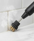 10 Pack Steam Cleaner Brush Heads Replacement Parts With Tough Bristles For Deep Grout And Tile Scrubbin, cleaning grout with steam.