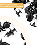 Close-up of 150 Piece ATV UTV Body Fastener Rivets Push Pin Kit 8mm Universal Plastic Fender Clips Replacement For Can Am Polaris