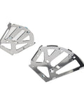 Stainless Steel Shoes Cabinet Hinges For Durable Replacement Fittings On Shoe Racks With Anti Rust Design, 2 Piece Set