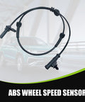 Ferianl black ABS wheel speed sensor with wiring harness and connector for Heyue models.