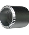 2 Mode LED Upgrade Module For Maglite Torches 3 To 6 C D Cells Delivers 525 Lumen High Beam Or 55 Lumen Low Beam With Energy Efficient Design And NiMH Battery Compatibility shown in black metal casing with grooved edges.