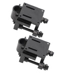 Rugged Aquarium Hose Clip Clamp For Tank Rim Or Stand, 7x5.6cm, Non Slip Water Pipe Holder Fits Tubes Up To 18mm, secure and black