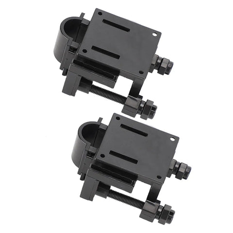 Rugged Aquarium Hose Clip Clamp For Tank Rim Or Stand, 7x5.6cm, Non Slip Water Pipe Holder Fits Tubes Up To 18mm, secure and black
