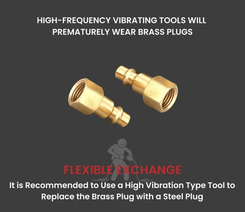 Pro High Flow Air Coupler and Plug Kit, Fourteen Piece V Style Set, One Quarter Inch NPT, Solid Brass Quick Connect Fittings