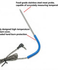 Upgraded 2 Pack Meat Probes For Pellet Grills With 3.5mm Plug Replacement Parts Temperature Probes Smoker Thermometer Accessories
