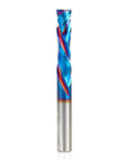 Spektra Extreme Tool Life Solid Carbide CNC Compression Spiral Router Bit 2 Flute, 3/8 Inch Diameter, vibrant nanocomposite coating