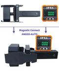 ACC Positioning Tool for Eyeball Unit and ADAS Calibration Aid, Easy Leveling for Eyeball Unit, Battery Powered by Two AAA Batteries Not Included, Automotive Grade ADAS Setup Tool for Precise Eyeball Calibration on black clamp and digital inclinometer