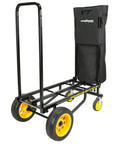 Durable Handle Bag With Rigid Bottom For R8 R10 R12 Multi Carts, Quick Release Buckle, 600D Polyester, attached to cart