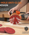 5 Inch 8 Hole Fine Grit Sanding Discs Pack 100 with 400 800 1000 1500 2000 Grits 20 pieces each on orbital sander