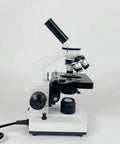 40X To 1600X LED Monocular Biological Microscope Kid Friendly For High School Students And Home Science Labs side view