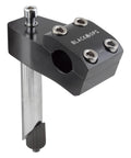 MX BMX Quill Stem 21.1mm Black Alloy Steel 4 Bolt Clamp 4.25 Inch Steerer 22.2mm Bar Clamp Durable Performance Upgrade