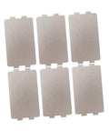 Six Piece Microwave Mica Sheet Waveguide Cover Set For Ovens, Heat Resistant Insulation Mats, Oil Proof And Flame Retardant