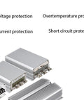 Beefy Industrial DC Converter 12V To 48V Up To 30A Three-Phase Inverter with protection features, IP68 waterproof design