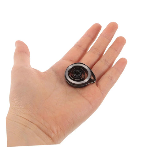 Person holding Complete Mechanical Alarm Clock Repair Kit With Spring Steel Return Spring Assembly in hand