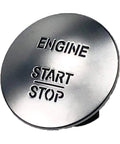 Engine Start Stop Button Switch With Keyless Go Dope Upgrade For Mercedes Benz Vehicles 2006-2020 shown in chrome finish