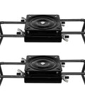 Front view of Clamp On Boat Seat Pedestal Mount With 360 Degree Swivel For Jon Boats Kayaks And Fishing Boats adjustable mount