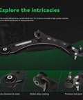 Beefed Up Front End Suspension Kit For 2011 To 2018 Volkswagen Jetta 4 Door Control Arm with Ball Joint