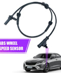 Left Rear Wheel Speed Sensor ABS for Cars, Durable Anti Lock Brake Sensor With High Precision Readings, shown with car image.
