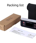 Built Tough Digital Angle Finder With V Groove Magnetic Base And Bright Backlight Hella Precise IP65 Waterproof Smart Level Protractor Gauge in packaging.