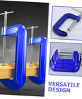 Heavy Duty 4 Inch Woodworking G Clamp With Quick Release Table Mount For Secure Workholding In Carpentry And Woodworking Projects A Solid Clamp That Delivers Strong Grip And Precise Results