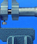 Go To Vernier Inside Micrometer Caliper Type, Satin Chrome Finish, 5-30mm Range, Locking Jaw in precision measurement setup