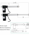 No Nonsense Dc Linear Actuator Built Tough For Smoother Operation And Rock Solid Push Pull Action Perfect For Diy Machines And Shop Automation Delivering Up To Six Thousand Newtons Of Raw Muscle with technical specifications.