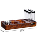 Keep Your Grounds Fresh As A Bell With This Six Tube Single Dose Coffee Bean Storage Jar Set Featuring One Way Exhaust Valves And A Smart Hopper.