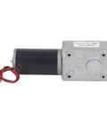 Straight Up Reliable DC24V Self Locking Gear Motor With Reversible Single Shaft And Heavy Duty Aluminum Housing Delivers Locked Stability At 80RPM