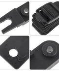 Close-up of Rooftop Cargo Carrier Bolt Mounting Fitting and Roof Rack Clamps for Roof Box Quick Installation Long Lasting