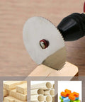 11 Piece Mini HSS Circular Saw Blade Set for rotary tools cutting wood, PVC, plastic; stainless steel blade with low burrs