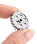 Losi 1 24 Micro B Micro T 2WD RC Car Aluminum 36T Transmission Spur Gear Upgrade held between fingers