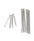 Watch Spring Bar Kit 300 Pieces 20 Sizes 8mm To 27mm Stainless Steel Pins assorted sizes on white background