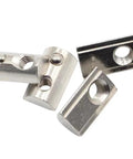 M6 T Slot Nuts For 3030 Aluminum Extrusion 8mm Slot Roll In Spring Ball Loaded Elastic Nuts Carbon Steel Nickel Plated