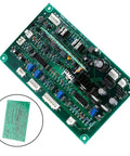 ZX7 315 400 500 Welder Main Control Board Direct Replacement For PK138 A2 Single Tube DC Welder Beefed Up Plug And Play Replacement Circuit Board For Seamless Fit And Reliable Under Load Performance, green PCB front view